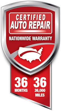 Certified Auto Repair Nationwide Warranty